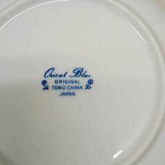 0822-095 Tono China Orient Blue 皿の画像