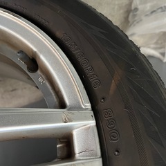 ブリヂストンスノータイヤ&アルミホイール付の画像