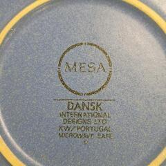 0822-068 DANSK ダンスク　MESA 大皿　ラウンドプレートの画像