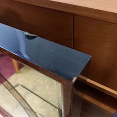 【ジャングルジャングル深井店】★ 大判ミラー ブラウン アンティーク 家具 堺市（中区 堺区 東区 西区 南区 北区）和泉市 河内長野市 富田林市 松原市 狭山市 深井 【FU2631】の画像