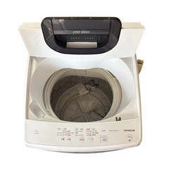 HITACHI STEP WASH全自動洗濯機 5.0kg 2022年製の画像