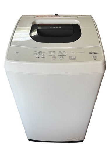 HITACHI STEP WASH全自動洗濯機 5.0kg 2022年製