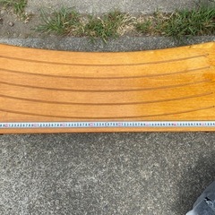 【中古品】玄関踏み台　35×90高さ若干調整可の画像