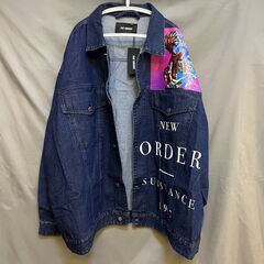 raf simons ラフシモンズ 18ss neworder デニムジャケットの画像