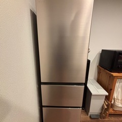 日立｜HITACHI 冷蔵庫 Vタイプ シャンパン R-V32NV-N [315L /3ドア /右開きタイプ]の画像