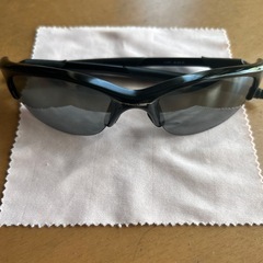 OAKLEY オークリー ブラック スポーツサングラスの画像