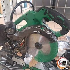 ✨HiKOKI　中古　C3606DRA　コードレス卓上スライド丸のこ　165ｍｍ 36Ｖ　本体のみ✨うるま市田場✨の画像