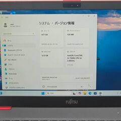 超軽量　フルHD 動作◎ 13.3 富士通 ノートPC LIFEBOOK U938/S Core i5-7300U windows11 pro 12GB SSD512GB  カメラあり オフィス (C069)の画像