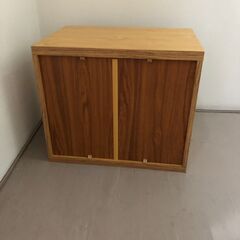 JM20184K) 2段カラーボックス＜幅：約60cm 高さ：約52cm 奥行：約43cm＞中古品【取りに来られる方限定の画像