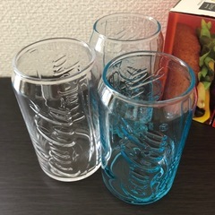 コカコーラ缶型グラス3本の画像