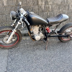 最終値下げ！広島市発！返納証明書有バットマンのバイク風？FTR223セパハンロンスイの画像