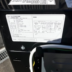 ニトリ製 6.0kg 全自動洗濯機 NTR60BKN 2023年製の画像