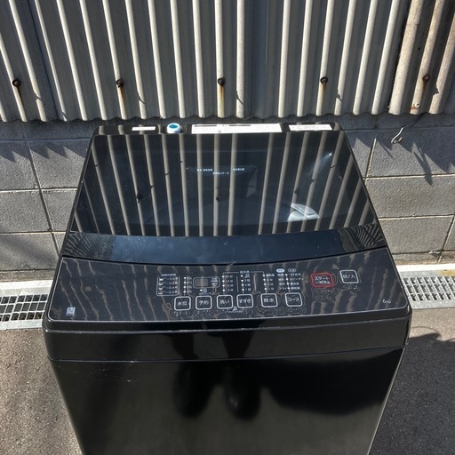 ニトリ製 6.0kg 全自動洗濯機 NTR60BKN 2023年製