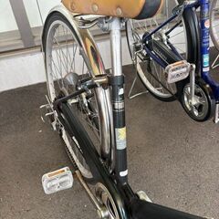 J2066【リユースのサカイ柏店】 シティサイクル　FREE CROSS ダイナモライト　モスグリーン　 27インチ　クリーニング、簡易メンテナンス済み　★店頭にて試乗可★  中古自転車 　流山市 中古自転車 松戸市 中古自転車 我孫子市 中古自転車 船橋市 中古自転車 守谷市 中古自転車 取手市 中古自転車の画像