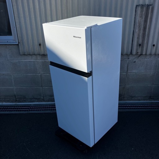 Hisense HR-B12HW 配送 冷蔵庫 124L 2024年製 美品 Hisense ハイセンス