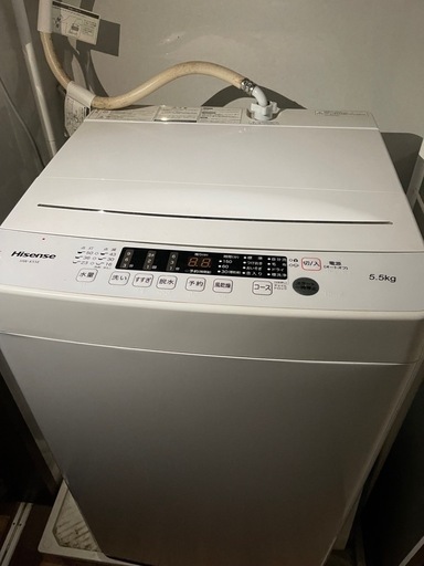ハイセンス全自動洗濯機