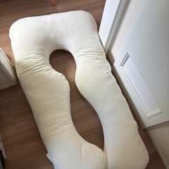 はぐもっち アイボリー 美品 抱き枕 妊婦の方無料にての画像