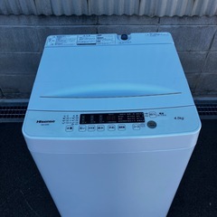 ハイセンス　4.5kg洗濯機 HW-K45E 2024年製の画像