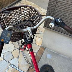 🌈大容量8.9Ah！Panasonic　ビビ　26インチ　電動自転車　電動アシスト自転車　8222の画像