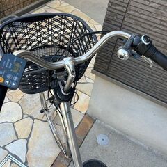 🌈超容量13Ah！デジタル液晶！Panasonic　ビビ　26インチ　電動自転車　電動アシスト自転車　8223の画像