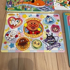 【美品】アンパンマンのパズル6点セットの画像