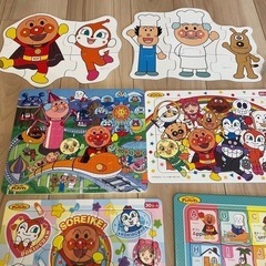 【美品】アンパンマンのパズル6点セットの画像