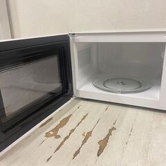  24918  ターンテーブル電子レンジ YAMADA 2024年製 60Hz(西日本専用) ◆大阪市内・東大阪市他 6,000円以上ご購入で無料配達いたします！◆ ※高槻・枚方方面◆西宮・尼崎方面◆生駒方面　それぞれ条件付き無料配送あり！            の画像