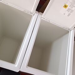 白い大きなゴミ箱 3個セットの画像