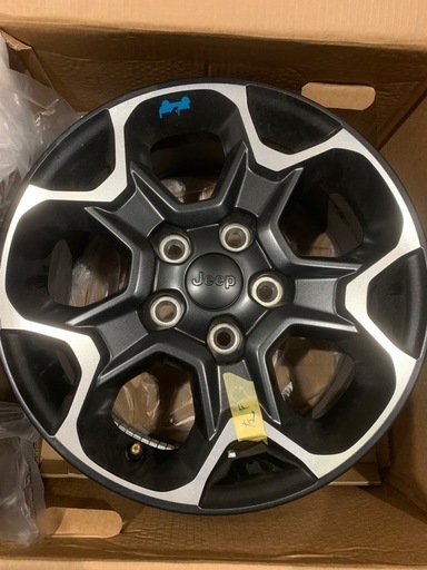 ラングラー　ルビコン4xe ホイール5本