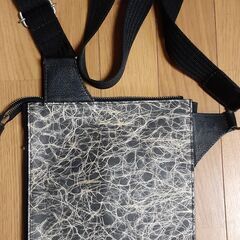 【美品】Fairy紙漉き柄のショルダーバッグ-の画像