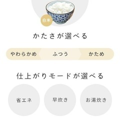 YAMAZEN 3合 炊飯器の画像