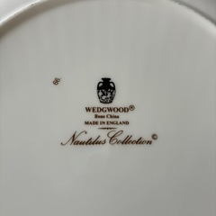 WEDGWOOD Nautilus Collectionシェル型皿の画像