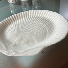 WEDGWOOD Nautilus Collectionシェル型皿の画像