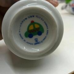0822-135 昭和レトロ　サンリオ　ザ・ラナバウツ　湯呑みの画像