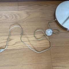 Francfranc ガラス　スタンドライトの画像