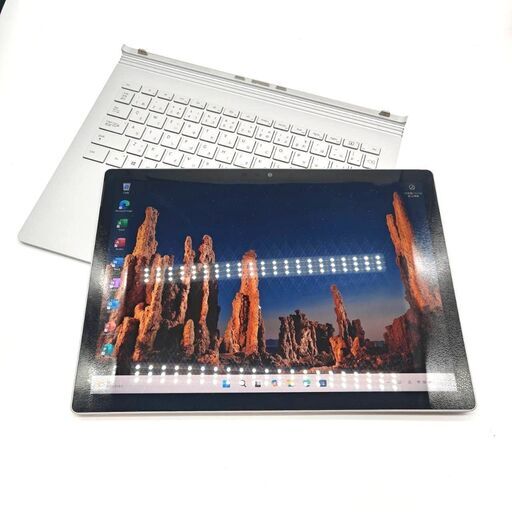 タッチパネル バッテリー◎ 15 マイクロソフト 2in1 タブレットPC ノートPC Surface Book2  Core i5-7300U windows11 pro 8GB SSD256GB  カメラあり オフィス (C066)