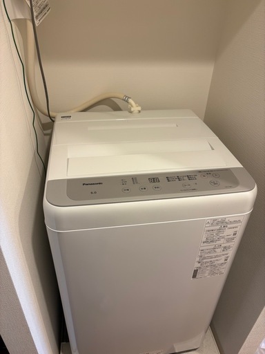panasonic洗濯機6キロ2023年製(パナソニック)