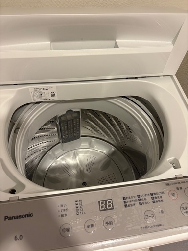 panasonic洗濯機6キロ2023年製(パナソニック)