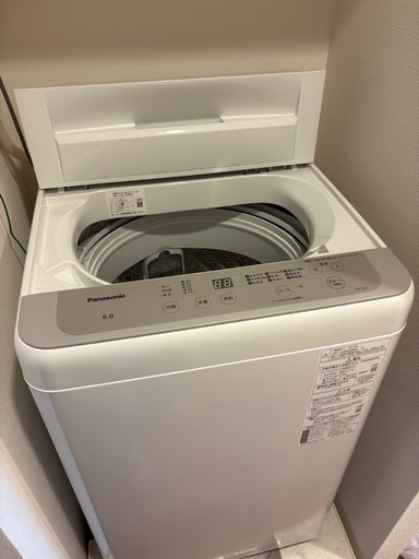 panasonic洗濯機6キロ2023年製(パナソニック)
