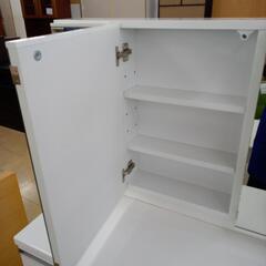 リユースのサカイ太田店★ジモティ割あり★  ドレッサー ホワイト H133.5×D42×W80 クリーニング済み OJ10645の画像