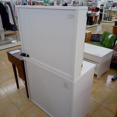 リユースのサカイ太田店★ジモティ割あり★  ドレッサー ホワイト H133.5×D42×W80 クリーニング済み OJ10645の画像