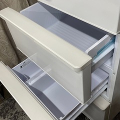 ☆k11  美品【2024年製 AQUA 冷蔵庫】ノンフロン冷凍冷蔵庫　AQR-46P(W)の画像