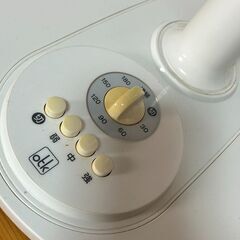 【B182】動作確認済み おおたけ 30cm羽根リビング扇風機 OTK-MD317T 5枚羽根 押しボタン 風量3段階切替 首振り 高さ・角度調節可 2017年製 の画像