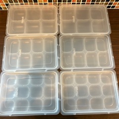 リッチェル わけわけフリージング ブロックトレー 6個セットの画像