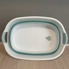 沐浴ベビーバス　折りたたみ式の画像