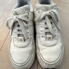 CHANEL スニーカー　24.5cmの画像