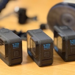 GoPRO Hero 12 3個セット + マウントの画像