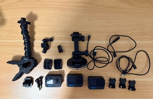 GoPRO Hero 12 3個セット + マウント