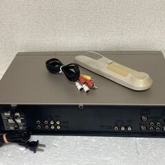 7B-BF2 HITACHI ビデオカセットレコーダー リモコン RCAケーブル付きの画像