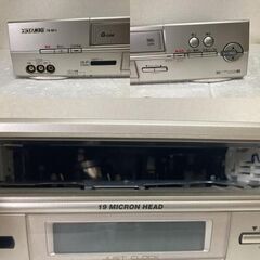 7B-BF2 HITACHI ビデオカセットレコーダー リモコン RCAケーブル付きの画像